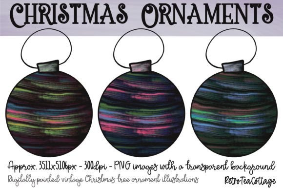 Download Elegant Christmas Tree Bauble Ornaments - Elegant Collection