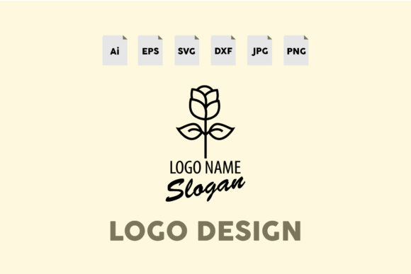 Download Logo Simple Elegant Rose Design - Elegant Collection