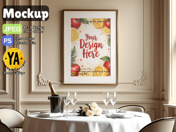 Download Elegant Frame Wall Art Mockup PSD - Elegant Collection