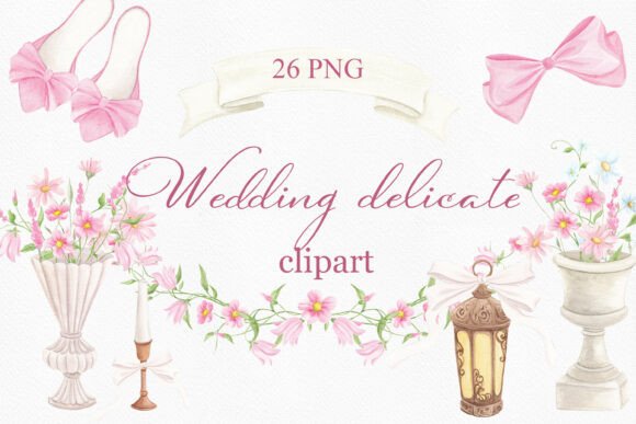 Download Watercolor Wedding Pink Invitation Art - Wedding Collection