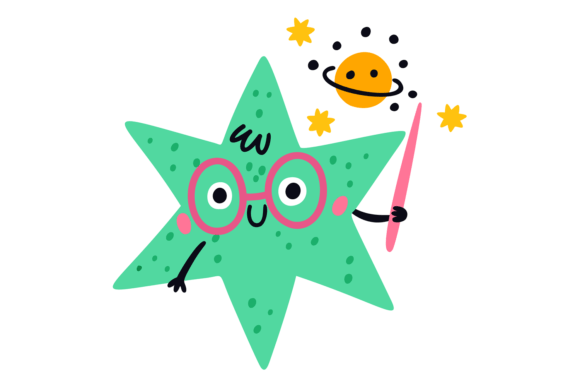 Download Cute Star Character. Astronomy Teaching - Astronomy Collection