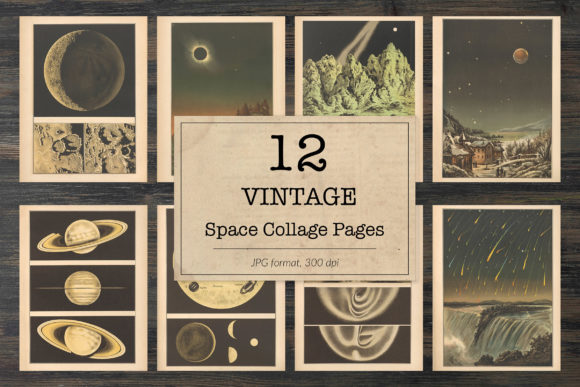Download Vintage Astronomy Illustrations - Astronomy Collection